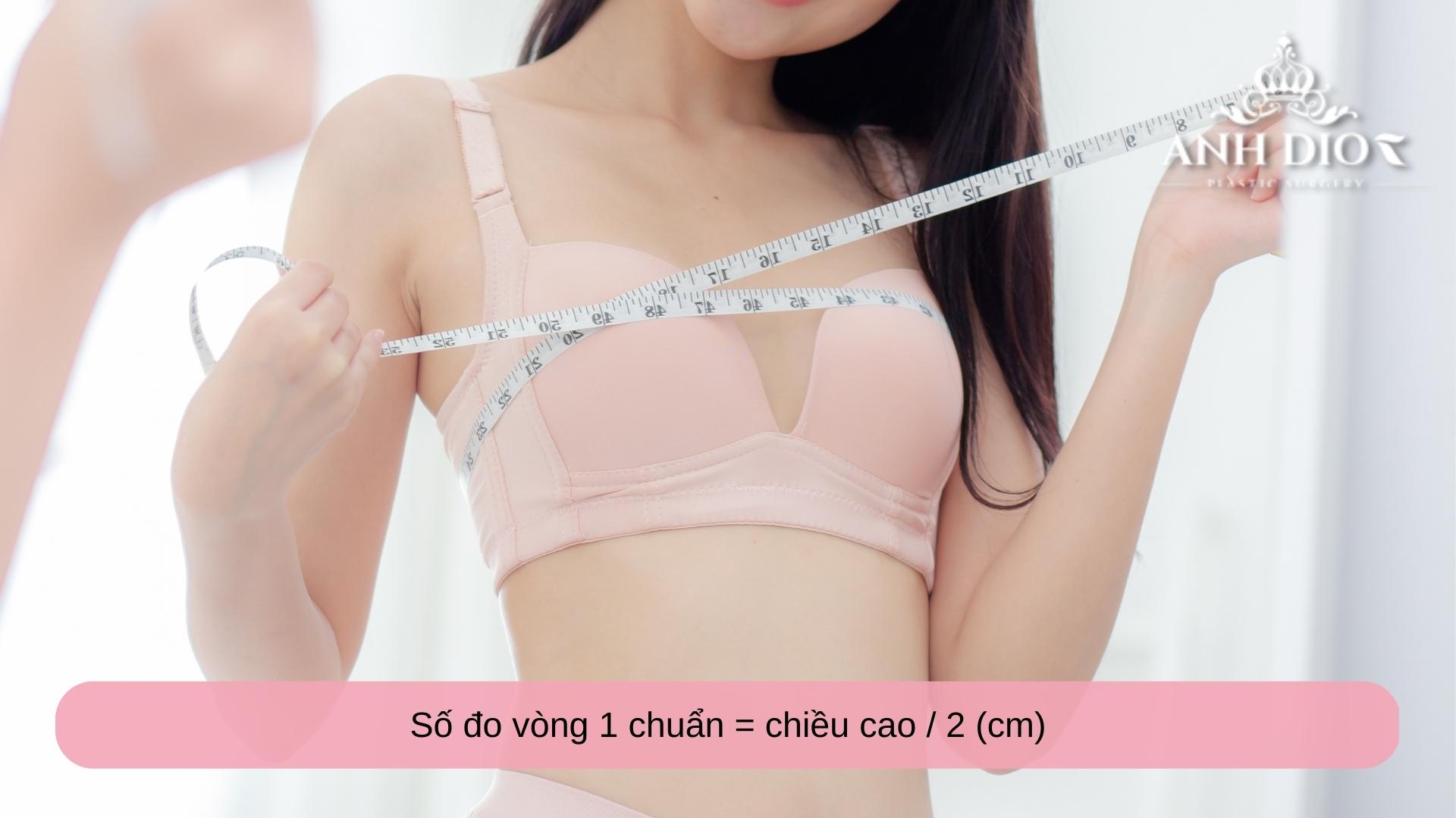 số đo 3 vòng chuẩn của nữ 1m50 - 1m60 - 1m70