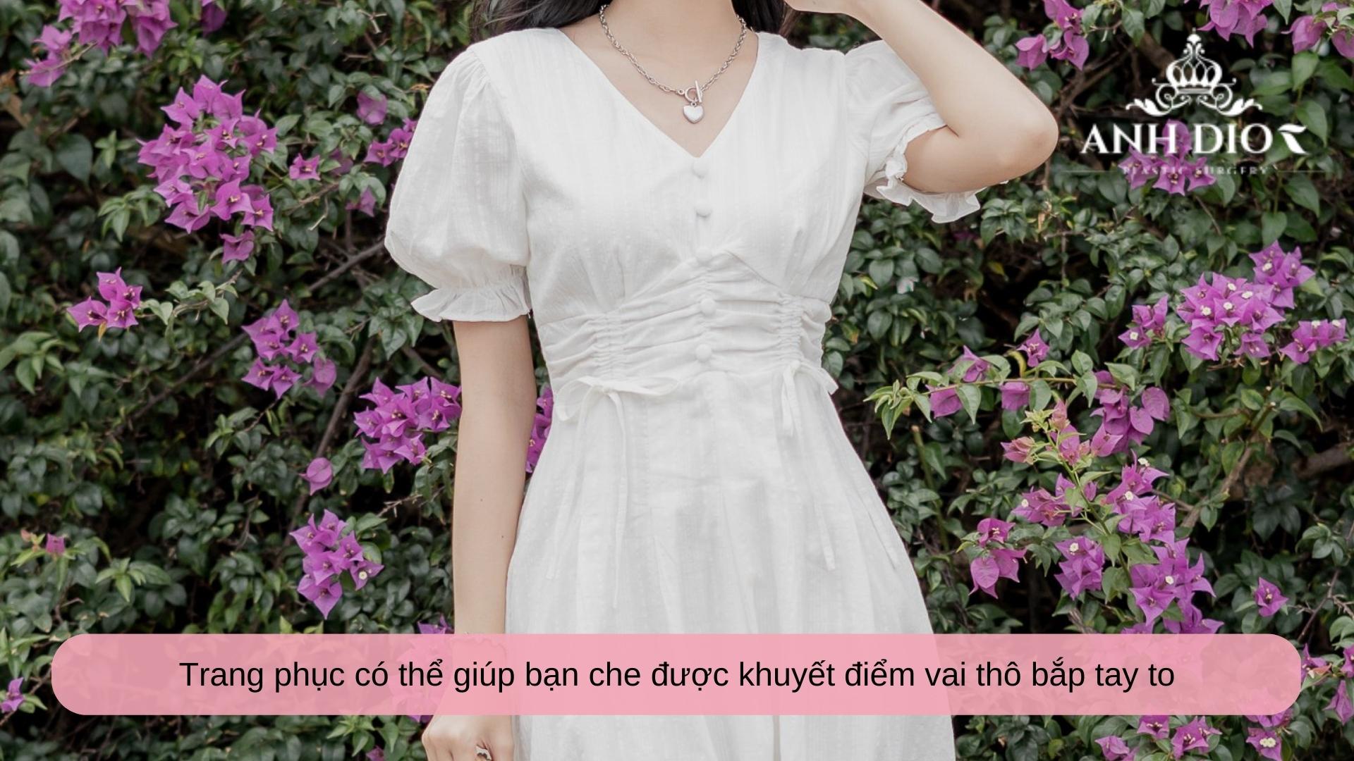Vai thô bắp tay to phải làm sao